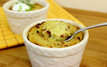 Фото для рецепта: Бабка картофельная с беконом