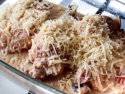 Фото для рецепта: Сырный маринад для свинины