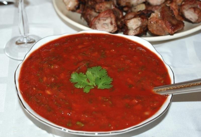 Фото для рецепта: Томатный соус для шашлыка
