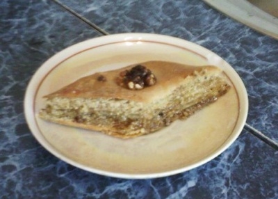 Фото для рецепта: Пахлава с грецкими орехами