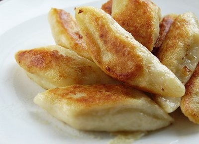 Фото для рецепта: Картофельные кнедлики с мясом