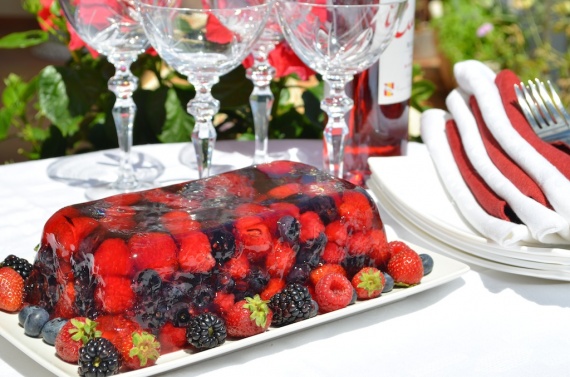 Фото для рецепта: Летний ягодный десерт